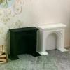 1/12 Dollhouse Mini Fireplace Model Dollhouse Christmas Scene Furniture Decoration Accessories Children Pretend Play Toys