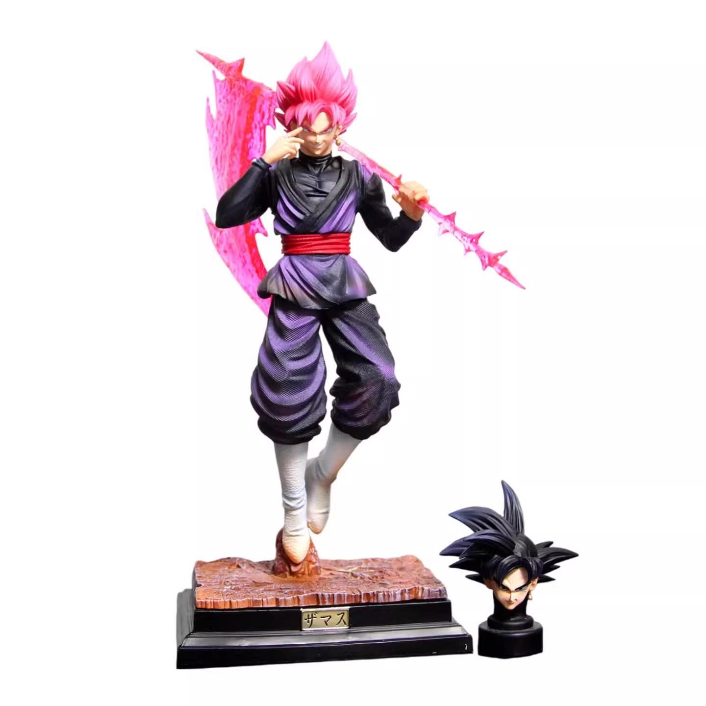 Super Saiyan Gk Peach Goku, Zamas, Double Head Eagle, Scene Statue, Model, Boxed Figure