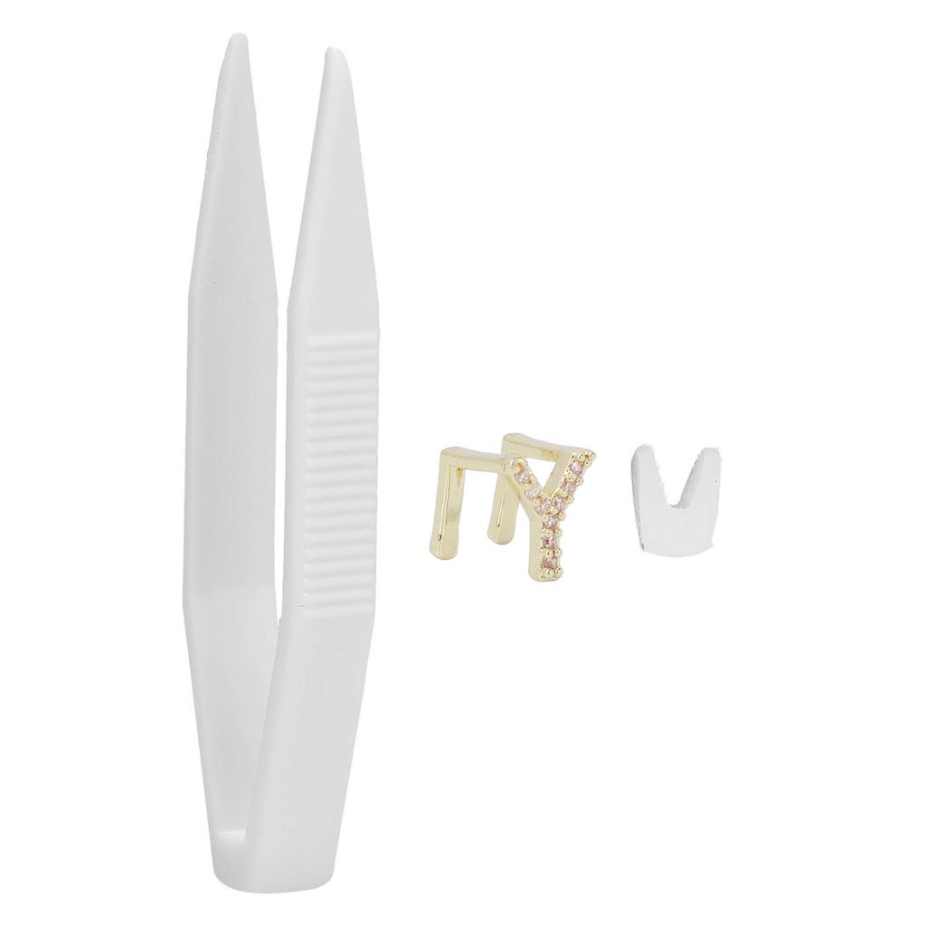 Capital Letter False Tooth Braces Single Hip Hop Fake Teeth Decoration Halloween Tooth Accessories