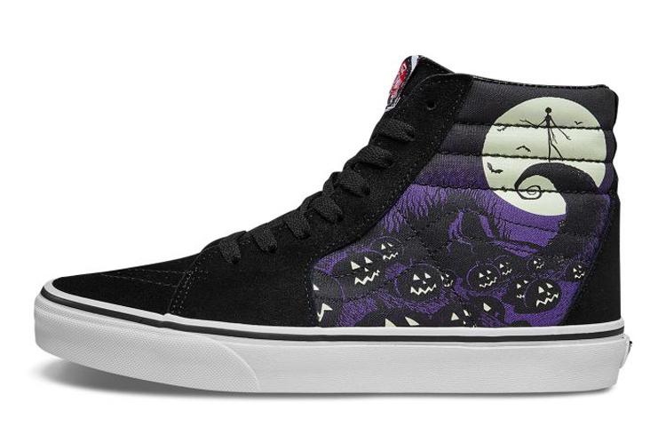 Sk8 The Nightmare Before Christmas x Sk8 Vans-Hi Плач Джека VN0A4BV6T35 34.5