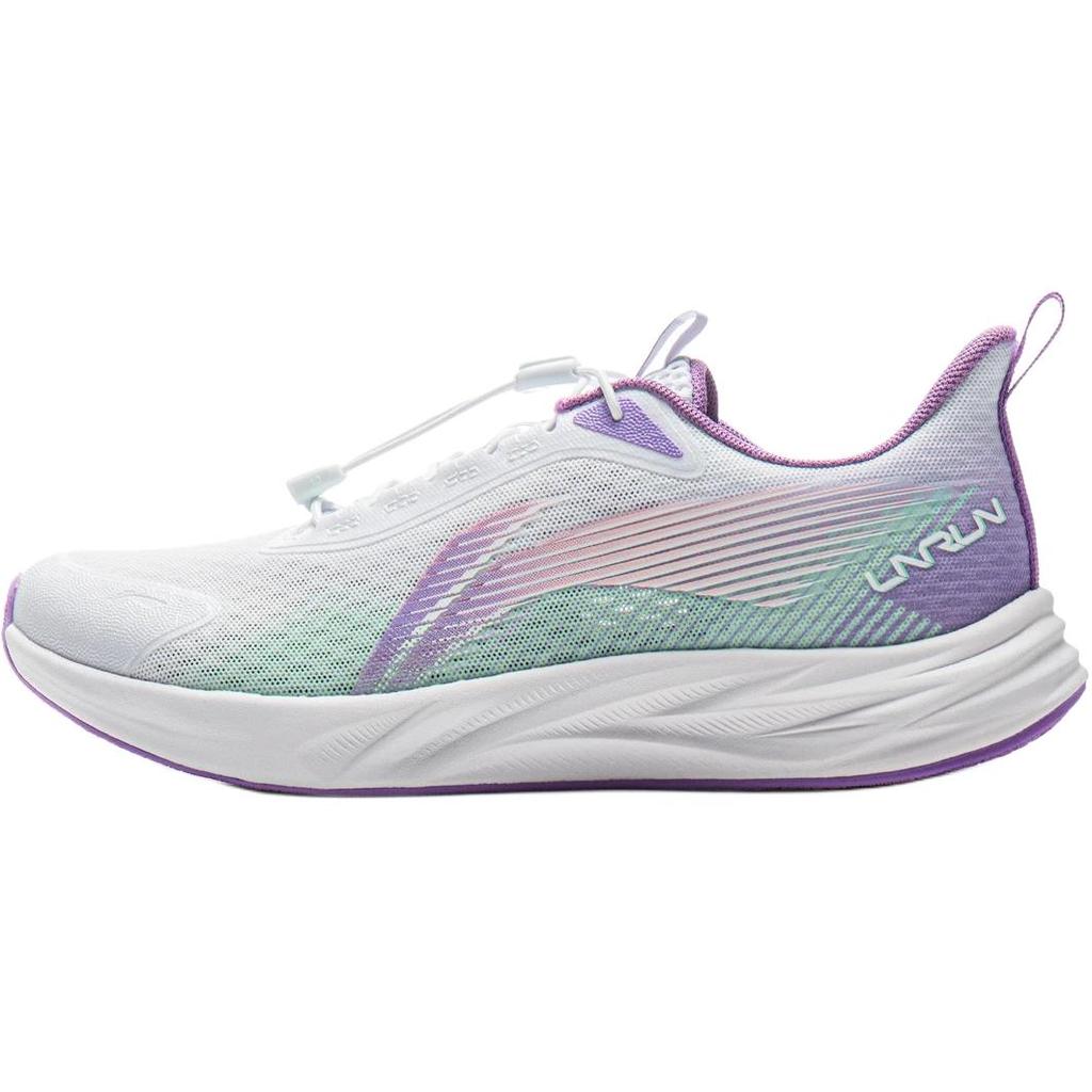 Li Ning Kids Feiyun 2 V3 Running Series Comfortable Versatile Shock Absorption Rebound Breathable Low-Top Running Shoes Kids Running Shoes YKFV096-4