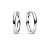 Circle Earrings Zircon Heart Earrings 100% S925 Pure Silver Women's Earrings Jewelry Suitable For Valentine's Day Gifts