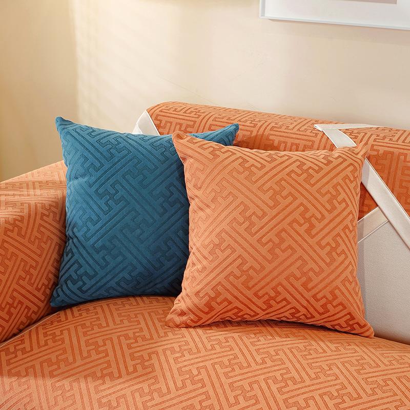 Non-slip Chenille Sofa Cover Summer Universal Couch Cushion Slipcover for Living Room Solid Color Sofas Mat Furniture Protection