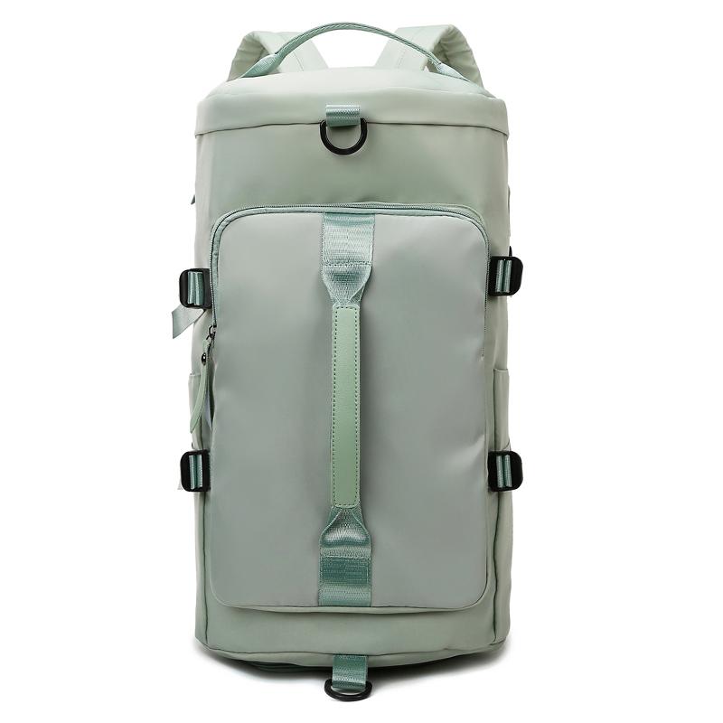 Multi-function Double Shoulder Travel Bag Dry and Wet Separation Swimming Fitness Bag with Shoe Compartment Yoga Bag