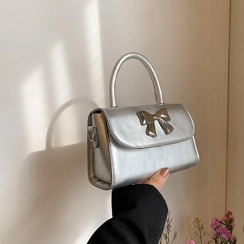 Fashi Strik Dames Kleine Schoudertassen Casual Draagbare Vrouwelijke Vierkante Crossbody Tas PU Leer Dames Clutch Portemonnee Handtassen