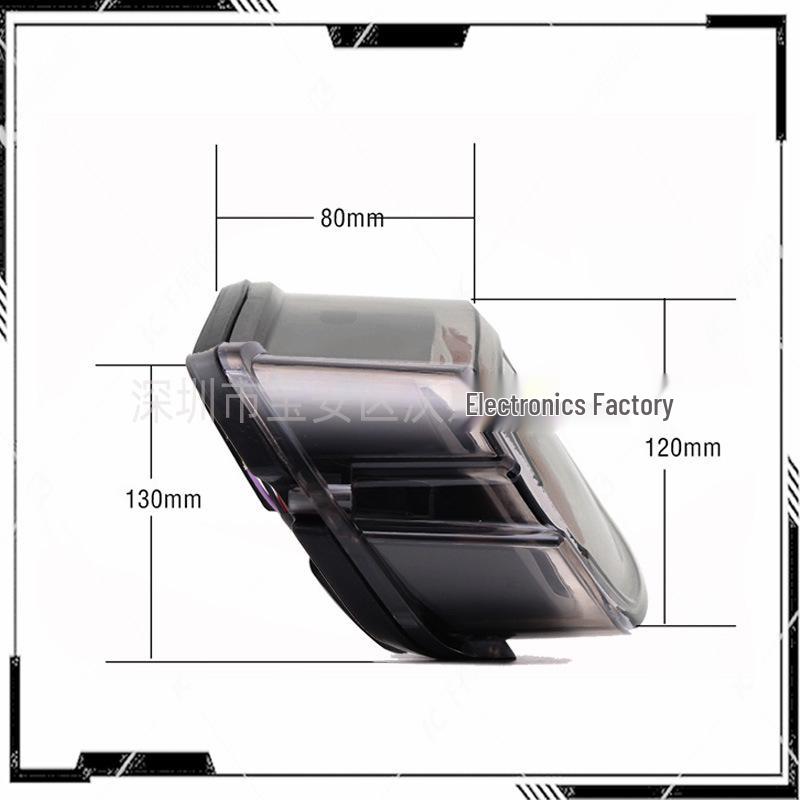 LED Rear Tail Light for Harley Dyna, Road King, Fat Boy - Eagle Claw Design with Turn Signal and Brake Light