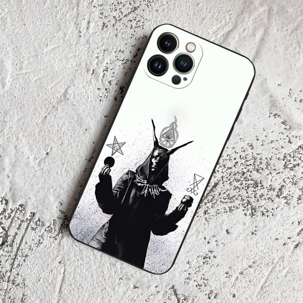 

Furor Divinus Behemoth Phone Case for Iphone 15 14 13 12 11 Pro Max Xr X Xs Mini 8 Plus SE 2022 Black Soft Silicone Cover iPhone15 Pro