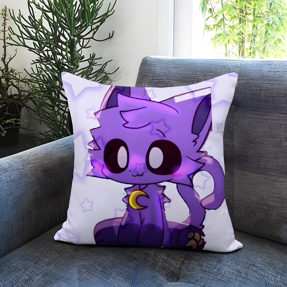 

CAT SLEEP Catnap Cushion Cover Comfortable Reversible Pillow Cover Ideal for Car Sofa Bedroom & Beyond 30cmx30cm