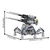MOC CIS Anti-Aircraft Artillery Building Blocks Model Military CIS Weapons System Bricks Assembly Toys Kids DIY Birthday Gifts