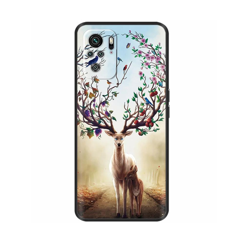 Cute Case For Xiaomi Redmi Note 10 Note10 Pro Max Case Soft Phone Back Cover For Redmi Note 10s 10Pro Fundas TPU Bumper Coque