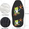 Cartoon Frog Car Seat Covers Universal 2 Pcs Auto Front Seat Cover Fit Most Cars Suv Sedan Trucks Four Seasons Seat Covers