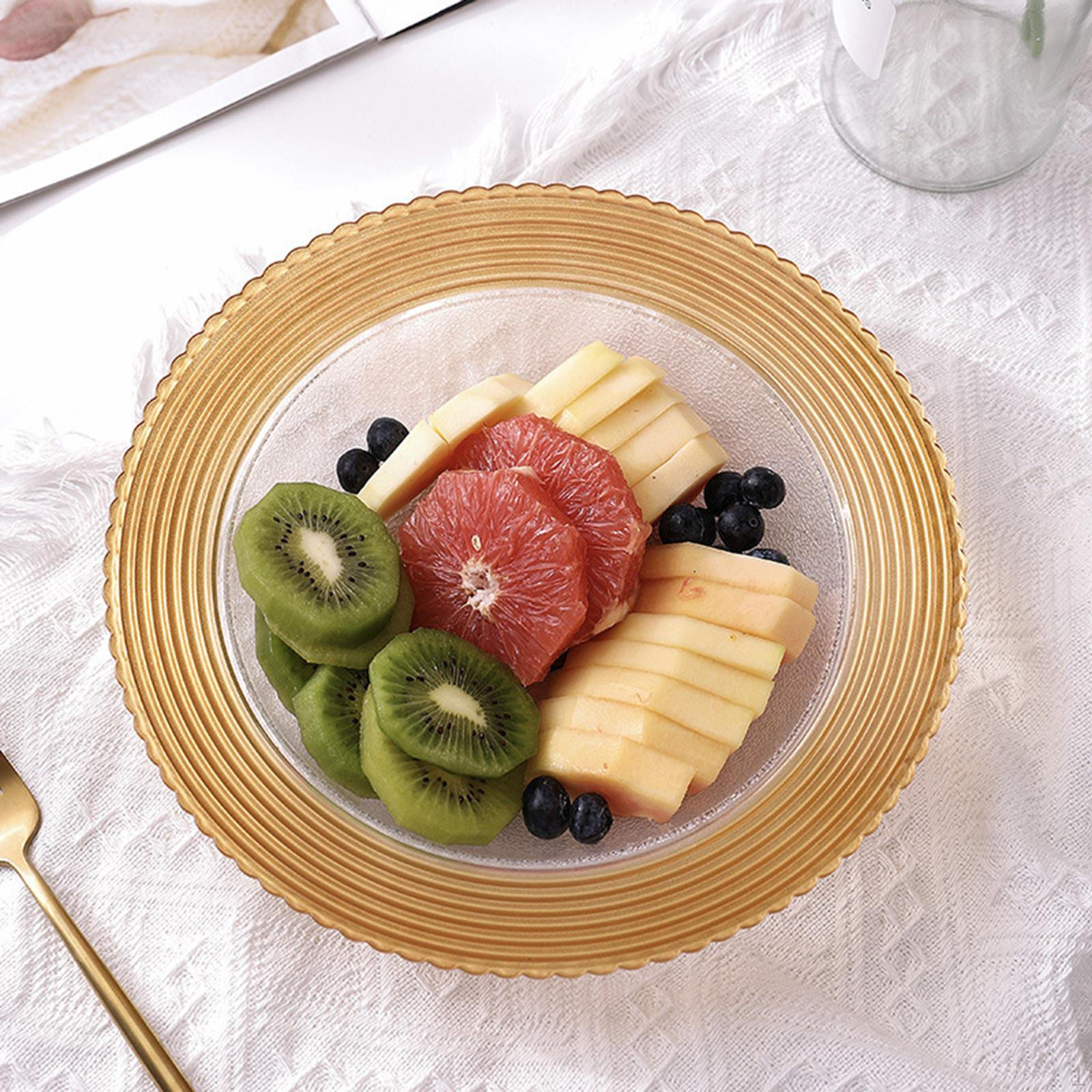 

Поднос для сервировки с крышкой, подставка для торта, круглое блюдо, прозрачная тарелка для фруктов, закусок, десертов для бара S