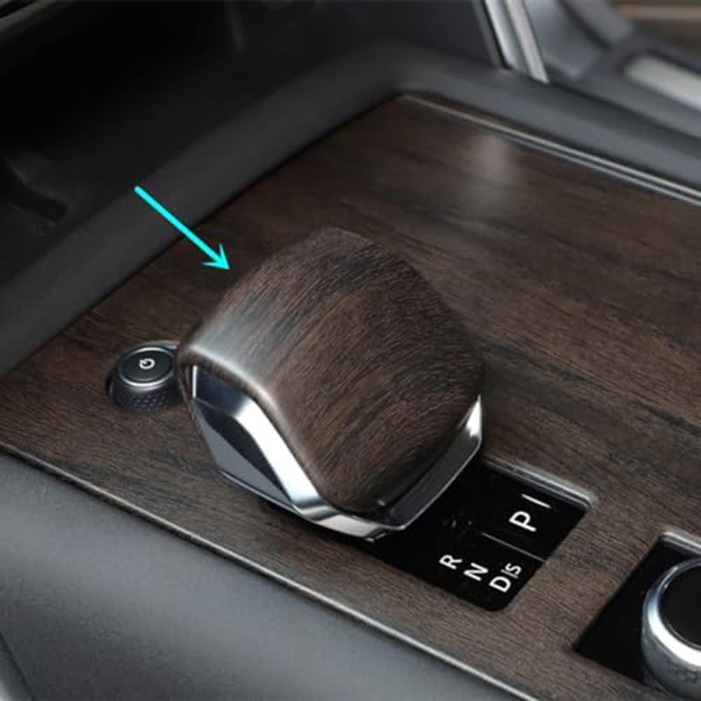 Auto Holzmaserung Stil Konsole Schalthebelknauf Abdeckung Zierleiste Innenzubehör Für Land Rover Für Range Rover Sport 2023 2024