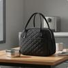 Insulated Meal Carrier Lightweight Quilted Lunch Reusable Food Container for Women, Office
