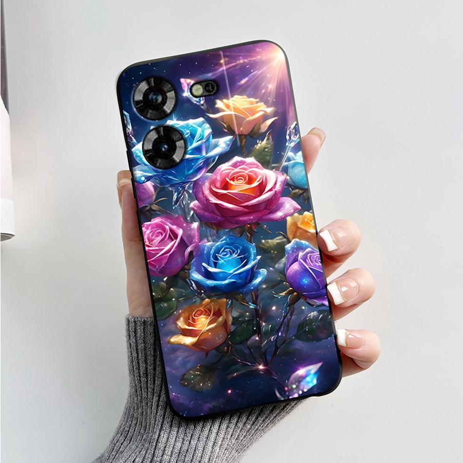 Soft Case For Tecno Pova 5 Pova5 LH7n Phone Cover Matte Liquid Silicone Marble Fundas Capa For Tecno Pova 5 pro 5Pro LH8n Bumper