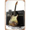 Metal Poster Wall Art Vintage Music Gift Studio Decor