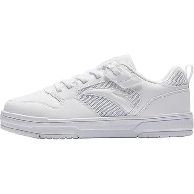 Kids Street Fashion Slip Resistant Durable Low Top Skate Shoes Kids Skate Shoes Anta-White 332528003S