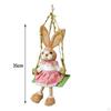 Animal Craft Decorative Ornament Swing Figurine Woven Collection Sculpture Cute for Wedding Balcony