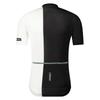 SHIMANO Cycling Jersey, Aerolite Jersey, 2023 Model, Black/White, Large (European Size), Recommended Height: 177-183cm