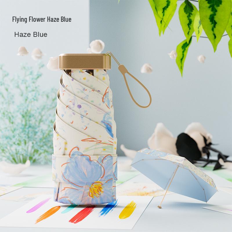 32-Bone Folding Dual-Use Women's Umbrella - Sun & Rain Protection, Anti-UV, Enlarged, Reinforced, Thickened Sunshade