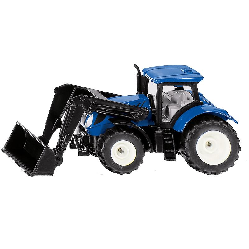 Traktor Zabawka New Holland Z Ładowaczem 1:87 Siku 1396