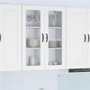 vidaXL Wall Cabinet PORTO White 80 X 31 X 100 Cm Wood Material
