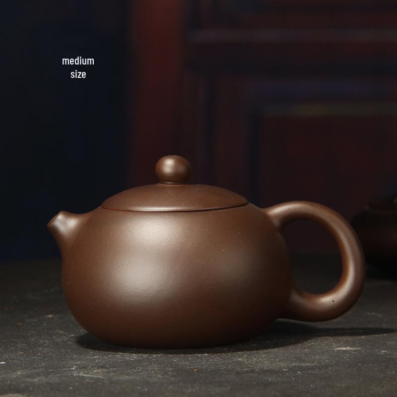 Yixing Zisha Zhuni Teapot Set with Tea Infuser – Available in 170ml, 280ml, 450ml, and 580ml Sizes