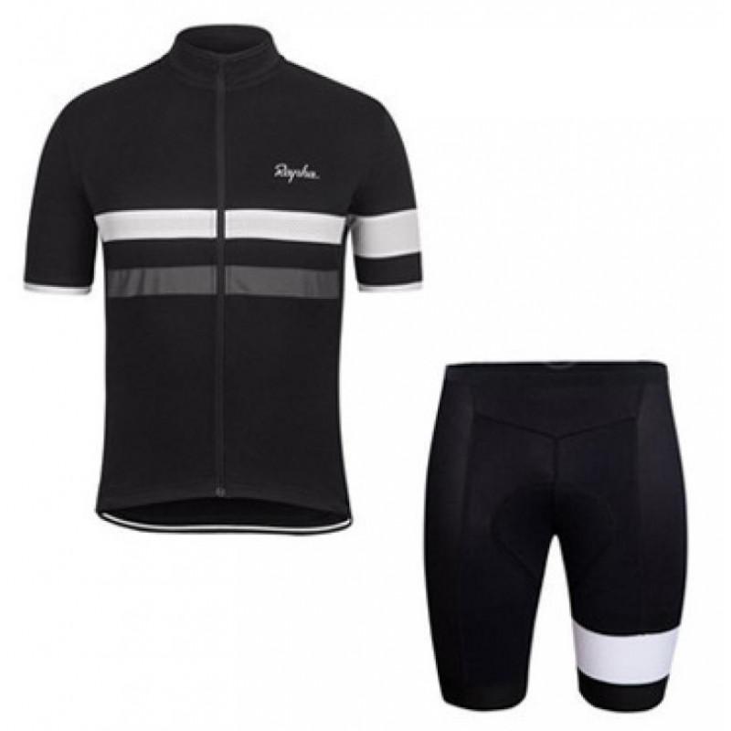 Mens Cycling Jersey Set Short Sleeve Breathable Road Bike Outfit With Bib Shorts Sportwear