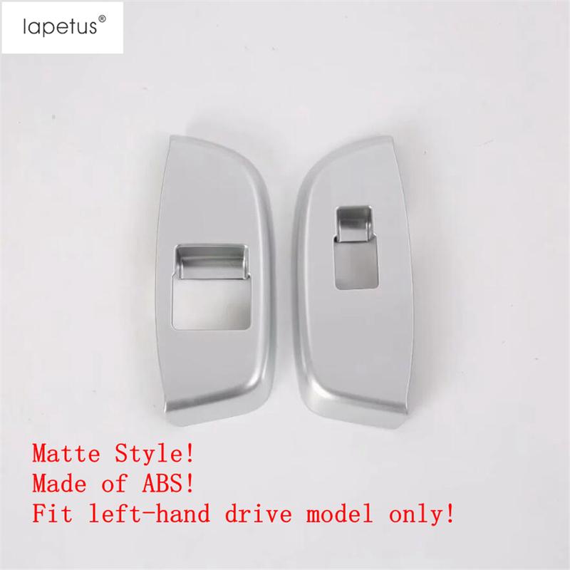 Carbon Fiber / Matte Accessories For Nissan NV200 Evalia 2015 -  ABS Door Handle Window Lift Button Cover Trim Interior Kit