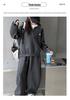 Girls' Faux Two-Piece Hoodie & Wide-Leg Pants Set – Korean Style for Autumn/Winter 2026