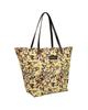 Large Tote Bag - CHRISTIAN LACROIX - Eden - Yellow - Canvas - Magnetic Closure
