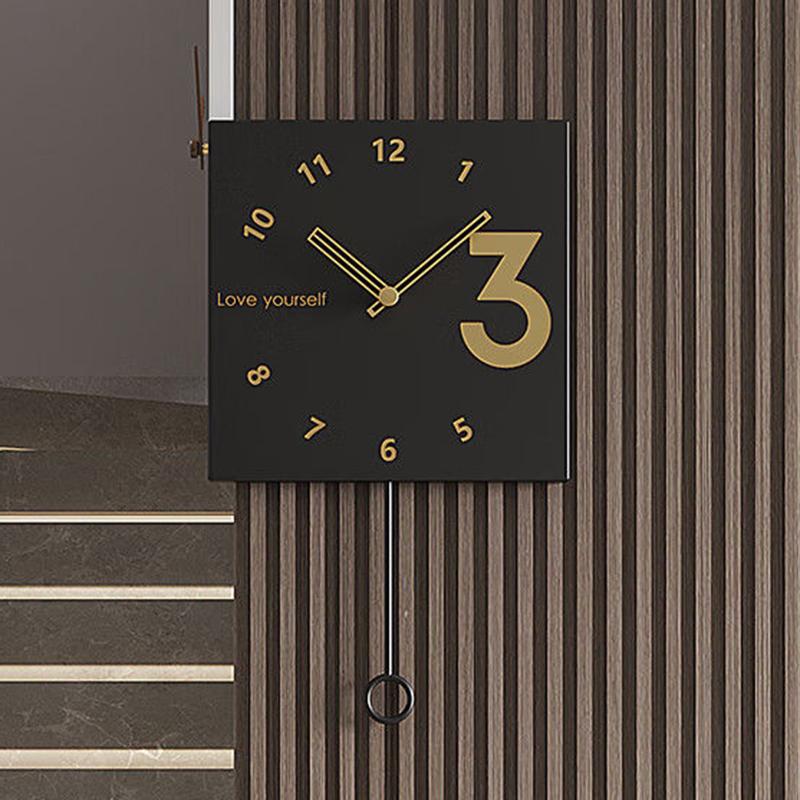 Luxury Wall Clocks Elegant Nordic Interior  Wall Adhesive Watch Unique Luminous Clocks Noiseless Living Room Clock Decoration