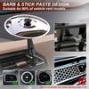 Car Cymbal Drum Air Vent Clip Portable Vehicles Mini Metal Drum Crash Cymbal Musical Instruments Gadget Car Interior Accessories