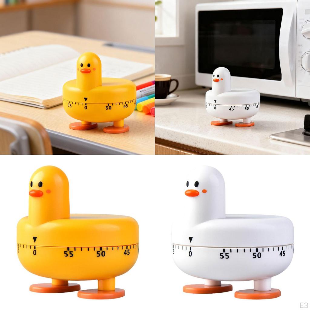 Kitchen Timer Wind Up Time Management 60 Minute Egg for Reading Sports Fitness Home