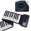 Foldable Electronic Piano 88 Keys Rolls Up Piano Keyboard Portable Soft Silicone Electronic Piano for Kids Beginner