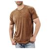 Men's Short Sleeve T-Shirts Casual Blouse Round Neck Tee Shirt Summer Soft Tops