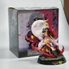 New Blood Breaking Mi Bean Handmade Ghost Slayer Blade Magic Cube Stove Door Statue Anime Desktop Decoration Ornament