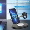 3 In 1 Magnetic Wireless Charger Stand For Magsafe iPhone 16 15 14 13 12 Pro Max Apple Watch 1-9 AirPods Fast Charging Station
