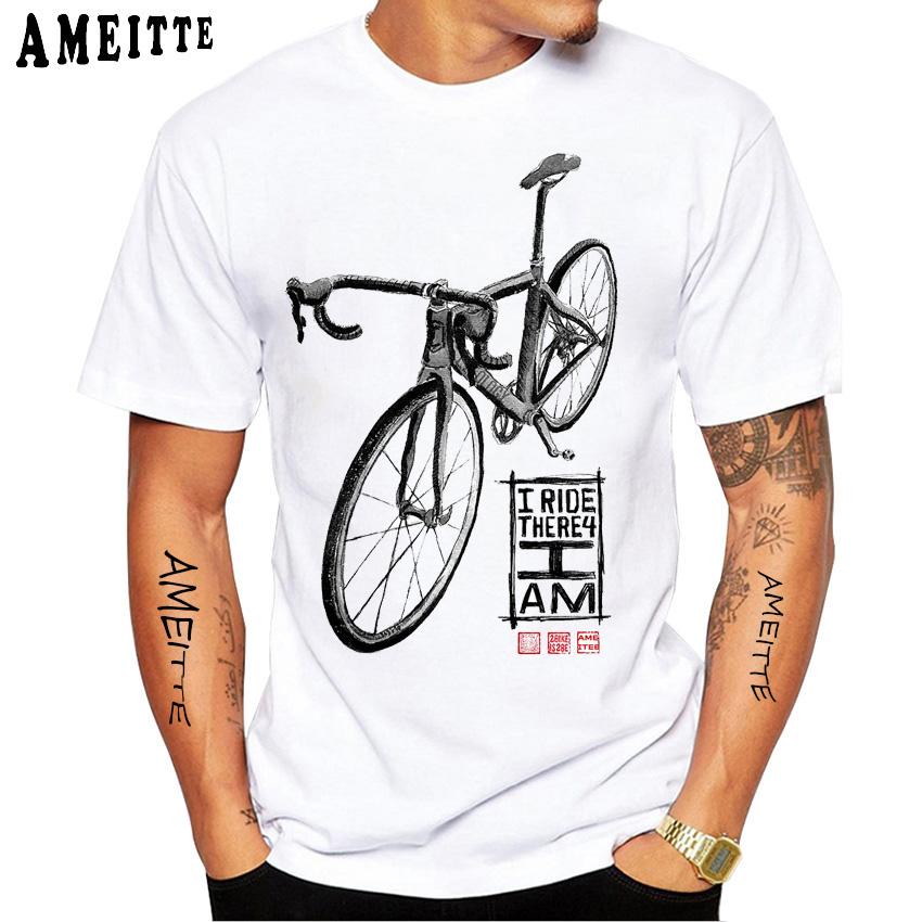 Father Takes Son Ride A Motorcycle Print T-Shirt Summer Men Short Sleeve Funny Bike Soprt White Casual Tops Hip Hop Boy Tees