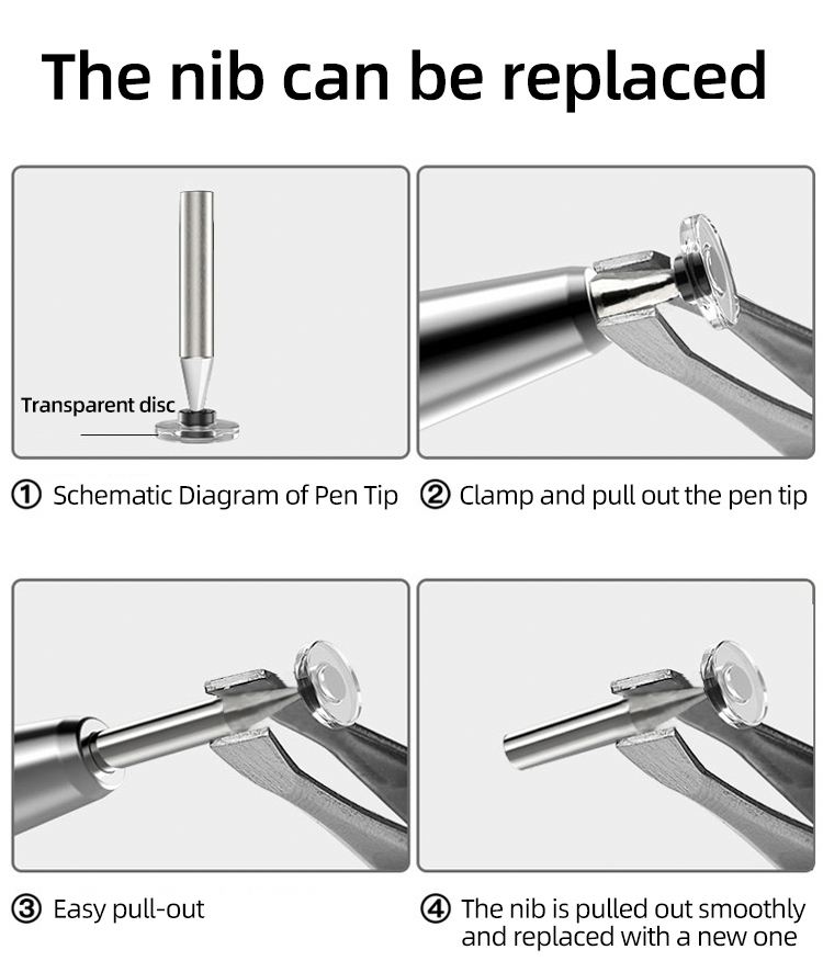 Hohe Empfindlichkeit Stylus Stift für Samsung Galaxy Tab S6 / T860 /T865