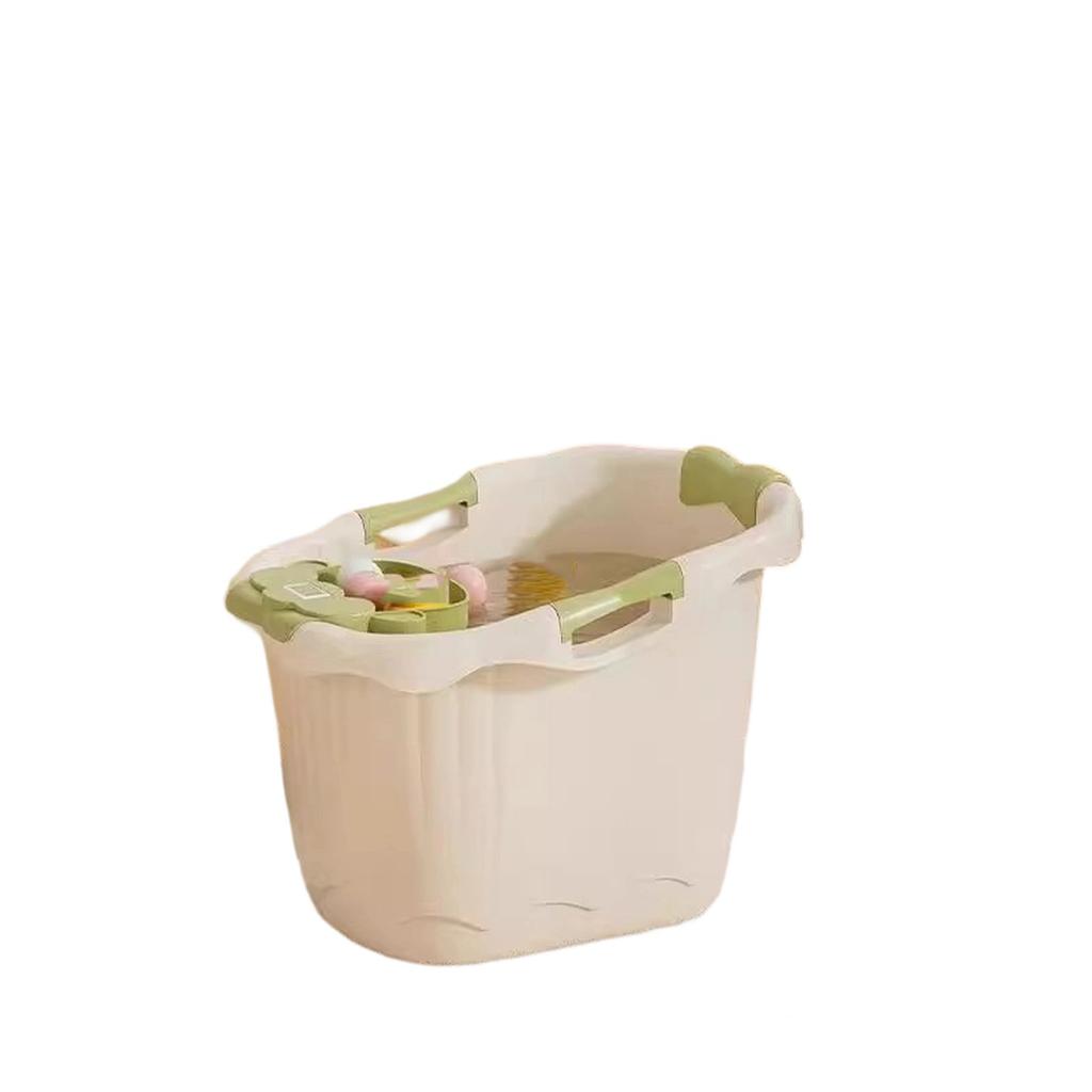 Kids Bath Barrel Thickened Baby Sit Bath Tub Toddler Bathtub for Children