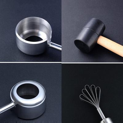 A Set Stainless Steel Coconut Opener Multifunctional Durable Coconut Meat Planer Portable Coconut Opener Tool Home Use