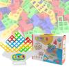 Educational Plastic Tetris Blocks For Kids Large Abs Pieces Fun Desktop Game
