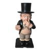 Gentleman Shape Tissue Rack Decorative Functional Toilet Paper Stand Storage Display Sculpture Resin Garden Ornament
