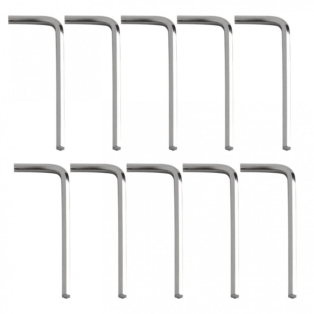 Convenient 10pcs L Type Hex Wrench Kit with Different Sizes for Any Task