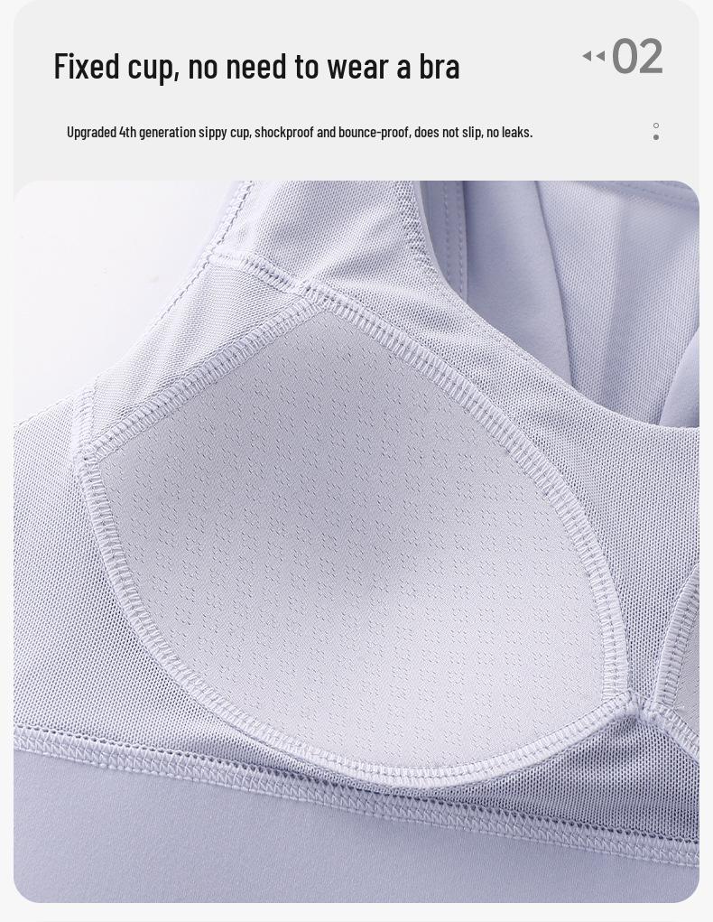 Two-Piece Women's High-Intensity Sports Bra & Yoga Set - Anti-Roll, High Elastic, Nude Feel