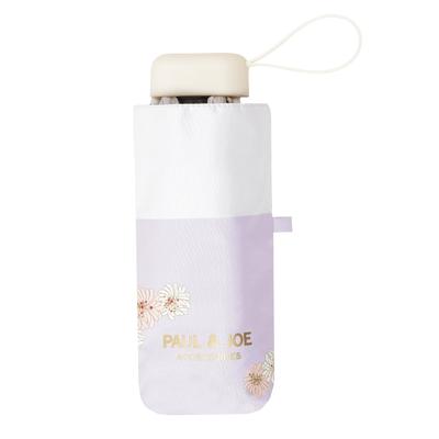 PAUL JOE ACCESSOIRES Sun and Rain Umbrella Folding Umbrella Light Blocking Heat Blocking UV 50cm Web Exclusive Compact Chrysanthemum 12135 Bicolor
