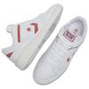 Converse Weapon fashionable versatile non-slip wear-resistant breathable low-top skate shoes unisex white