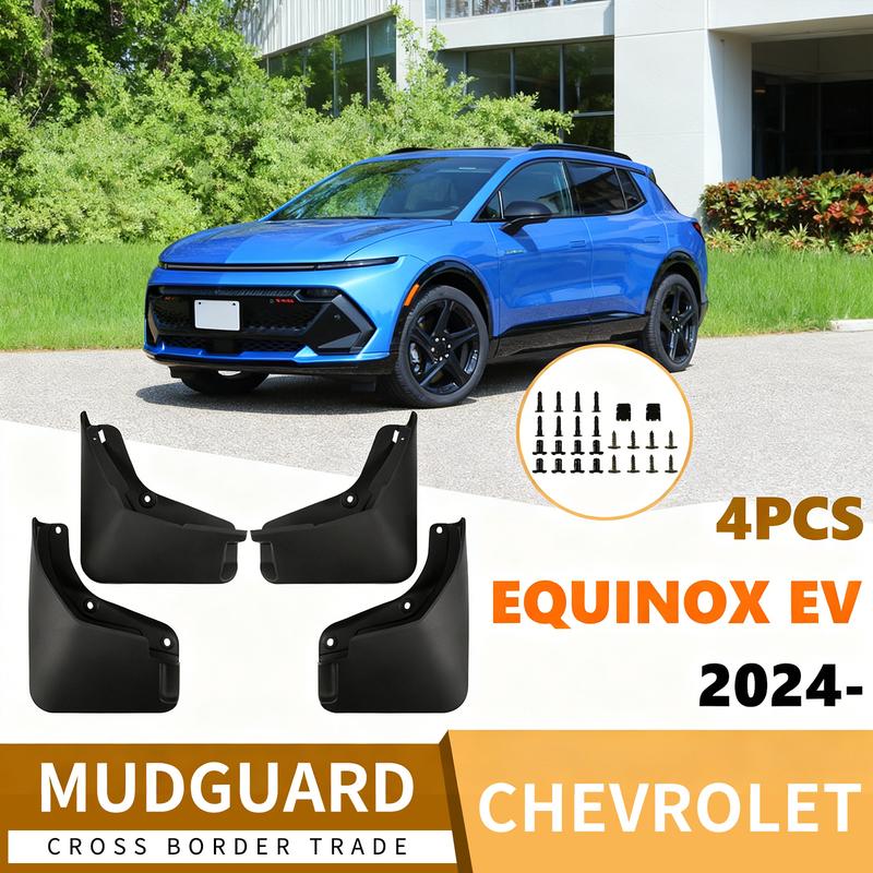 Автоаксессуары Для Chevrolet Equinox EV 2024-2025 автомобильная накладка на крыло Легкая установка Защита колес От брызг Equinox EV 2024-2025