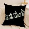 Cool WWestlife Cushion Cover Soft Plush Fabric DoubleSided Printed Sofa Cushion Cover for All Seasons Home Decor Gift